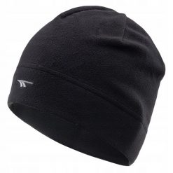 Czapka polarowa HI-TEC TROMS. Czarne czapki damskie Hi-tec, bez wzorów, z polaru. W wyprzedaży za 29.99 zł.