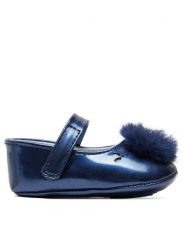 Mayoral Baleriny 9792 Granatowy. Niebieskie baleriny dziewczęce Mayoral, bez wzorów, ze skóry, bez obcasa, bez zapięcia. Za 69.99 zł.