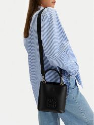 Nine West Torebka CEO-Verona-LDA8887 Czarny. Czarne torebki klasyczne damskie Nine West, z materiału, bez dodatków. Za 179.99 zł.