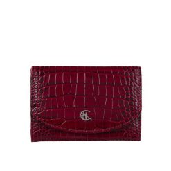 Portfel damski skórzany Canaletto croco – elegancja, funkcjonalność i ochrona RFID PD1201cs162 GR. Brązowe portfele damskie bez wzorów, ze skóry. Za 171.00 zł.