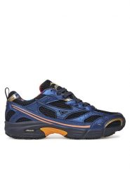 Mizuno Sneakersy Mxr D1GA2516 Czarny. Czarne obuwie sportowe damskie Mizuno, ze skóry, bez zapięcia. Za 349.99 zł.