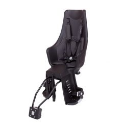 Tylny Fotelik Rowerowy Dla Dziecka Do Ramy Exclusive Maxi Plus Led. Czarne foteliki rowerowe BOBIKE. Za 674.50 zł.