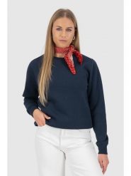 Alife and kickin Bluza w kolorze granatowym rozmiar: S. Niebieskie bluzy damskie Alife and Kickin, s, bez wzorów, bez kaptura. Za 79.77 zł.