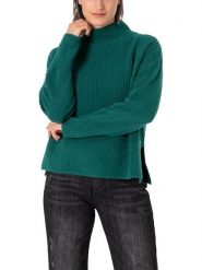 Timezone Sweter w kolorze zielonym rozmiar: S. Zielone swetry klasyczne damskie Timezone, s, z materiału, bez kołnierzyka. Za 134.85 zł.