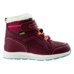 Buty Bejo Dibis 92800280569 czerwone. Czerwone buty sportowe dziewczęce na zimę, z futra, bez zapięcia. Za 373.32 zł.