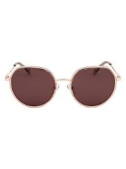 Polaroid Okulary przeciwsłoneczne unisex w kolorze złoto-brązowym rozmiar: 55. Brązowe okulary przeciwsłoneczne damskie Polaroid. Za 109.95 zł.