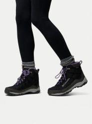 Columbia Trekkingi Firecamp Boot 2099891 Czarny. Czarne obuwie trekkingowe damskie Columbia, z materiału, bez zapięcia. Za 479.99 zł.