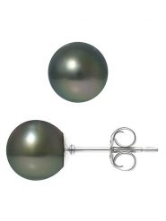 Pearl Addict Kolczyki-wkrętki z perłami tahiti rozmiar: onesize. Brązowe kolczyki damskie Pearl Addict, z perłą, złote. Za 765.09 zł.