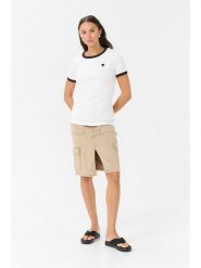 Kaffe Koszulka w kolorze białym rozmiar: S. Białe koszulki damskie Kaffe, s, bez wzorów, bez kołnierzyka, bez ramiączek. Za 104.99 zł.