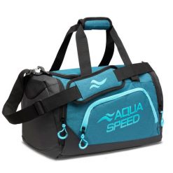 Mała torba sportowa na basen Aqua Speed. Czarne torby sportowe Aqua-Speed, bez wzorów, małe. Za 119.99 zł.
