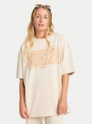 Billabong T-Shirt Wander Across EBJZT00483 Beżowy Loose Fit. Brązowe t-shirty damskie Billabong, m, bez wzorów, z bawełny, bez kołnierzyka. Za 159.99 zł.
