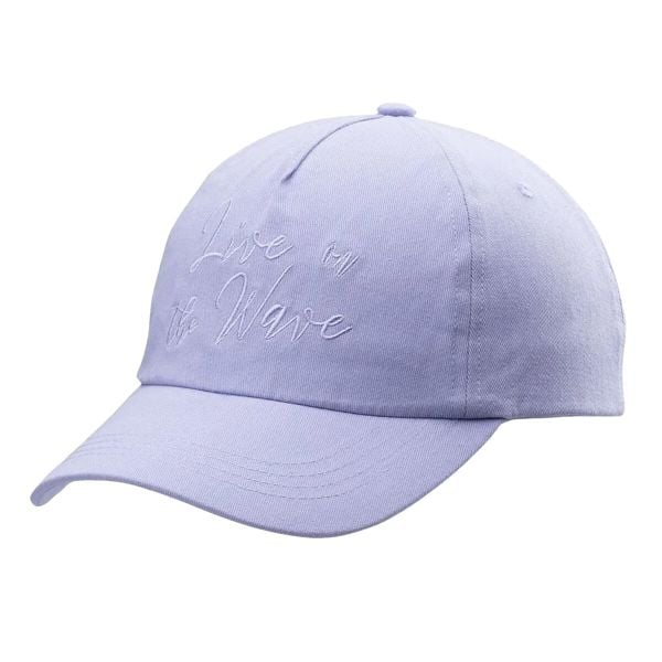Czapka Z Daszkiem Camro. Fioletowe czapki z daszkiem damskie AQUAWAVE, z aplikacjami, z bawełny. Za 77.99 zł.