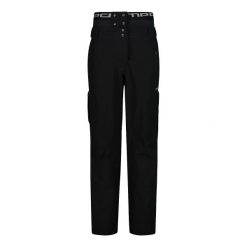 Spodnie damskie narciarskie CMP 34W1946. Czarne spodnie sportowe damskie CMP, xl, bez wzorów, z materiału, narciarskie. Za 937.60 zł.