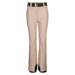 Damskie spodnie narciarskie softshell Killtec KSW 119. Białe spodnie sportowe damskie Killtec, na zimę, bez wzorów, z softshellu, narciarskie. Za 715.50 zł.