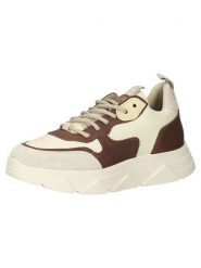 Steve Madden Skórzane sneakersy w kolorze beżowo-brązowym rozmiar: 41. Brązowe obuwie sportowe damskie Steve Madden, bez zapięcia. Za 276.71 zł.