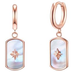 Valero Pearls Stal nierdzewna Masa perłowa Kolczyki 1 ct Damski. Białe kolczyki damskie Valero Pearls, z perłą, ze stali. Za 219.99 zł.
