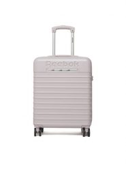 Reebok Walizka kabinowa CWBEO-RBK-MS-002-S Fioletowy jasny. Fioletowe walizki Reebok, bez wzorów, z tworzywa sztucznego. Za 279.99 zł.