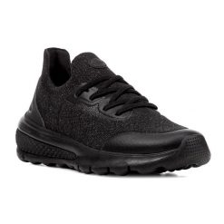 Buty damskie Geox Spherica Actif. Czarne obuwie trekkingowe damskie Geox, z materiału, bez zapięcia. Za 329.99 zł.