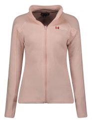 Canadian Peak Kurtka polarowa "Tugeak" w kolorze jasnoróżowym rozmiar: XL. Różowe kurtki damskie Canadian Peak, xl, z materiału, bez kołnierzyka. Za 96.60 zł.