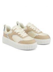 Inselhauptstadt Sneakersy w kolorze beżowym rozmiar: 38. Brązowe obuwie sportowe damskie Inselhauptstadt, bez zapięcia. Za 130.45 zł.