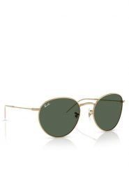 Ray-Ban Okulary przeciwsłoneczne Round Reverse 0RBR0103S 001/VR55 Złoty. Żółte okulary przeciwsłoneczne damskie Ray-Ban. Za 679.99 zł.