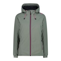 Kurtka damska z kapturem ripstop CMP. Niebieskie kurtki damskie CMP, xs, bez wzorów, z kapturem. Za 438.40 zł.