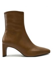 Vagabond Shoemakers Botki Vendela 5823-001-54 Brązowy. Brązowe botki damskie Vagabond Shoemakers, ze skóry, bez obcasa, na słupku, bez zapięcia. Za 729.99 zł.