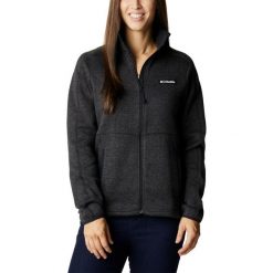 Damska bluza polarowa Columbia Weather z pełnym zamkiem błyskawicznym. Niebieskie bluzy damskie Columbia, m, bez wzorów, z polaru, bez kaptura. Za 488.00 zł.