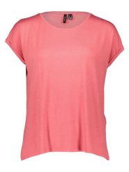 Vero Moda Bluza w kolorze jasnoczerwonym rozmiar: L. Czerwone bluzy damskie Vero Moda, l, bez wzorów, bez kaptura. Za 57.06 zł.