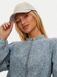 Guess Czapka z daszkiem AW5184 POL03 Beżowy. Brązowe czapki z daszkiem damskie Guess, z aplikacjami, z materiału. Za 119.99 zł.