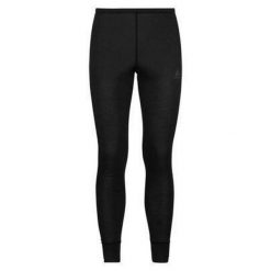 Legginsy termoaktywne damskie Odlo Active Warm Eco BL Bottom Long. Czarne legginsy damskie ODLO, xs, bez wzorów. Za 193.99 zł.