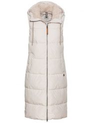 Camel Active Kamizelka w kolorze kremowym rozmiar: 40. Brązowe kamizelki damskie Camel Active, bez wzorów, bez kaptura. Za 378.45 zł.