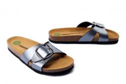 DR. BRINKMANN 700700-09 anthrazit, klapki damskie. Szare klapki damskie Dr. Brinkmann, bez wzorów, bez obcasa, bez zapięcia. Za 175.92 zł.