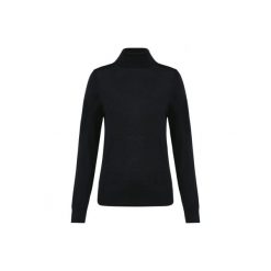 Damski sweter z merynosów z golfem Kariban Premium. Czarne golfy damskie KARIBAN, bez wzorów, z wełny, bez ramiączek. Za 299.00 zł.
