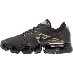 Nike Performance AIR VAPORMAX Obuwie do biegania treningowe black/khaki/velvet brown. Czarne buty sportowe dziewczęce Nike Performance, z materiału. Za 609.00 zł.