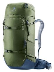 Deuter Plecak "Rise 34+" w kolorze oliwkowym na rakiety śnieżne - 28 x 72 x 23 cm rozmiar: onesize. Brązowe plecaki Deuter, bez wzorów, z materiału. Za 609.95 zł.