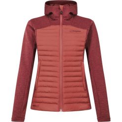 Kurtka hybrydowa damska Berghaus Nula Hybrid Jacket. Czerwone kurtki damskie Berghaus, s, bez wzorów, z materiału, bez kaptura. Za 555.49 zł.