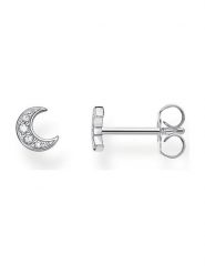 Thomas Sabo Srebrny kolczyk-wkrętka z cyrkoniami rozmiar: onesize. Szare kolczyki damskie thomas sabo, z cyrkonią, srebrne. Za 65.95 zł.
