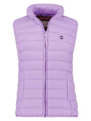 ANAPURNA Kamizelka pikowana "Vakitalana" w kolorze lawendowym rozmiar: S. Różowe kamizelki damskie ANAPURNA, s, bez wzorów, bez kaptura. Za 113.99 zł.