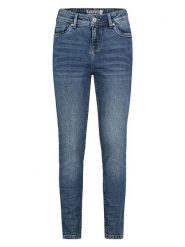 Sublevel Dżinsy - Skinny fit - w kolorze niebieskim rozmiar: XL. Niebieskie jeansy damskie Sublevel, z podwyższonym stanem. Za 122.96 zł.
