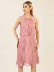 APART Sukienka w kolorze jasnoróżowym rozmiar: 38. Różowe sukienki damskie Apart, bez wzorów, bez ramiączek. Za 202.03 zł.