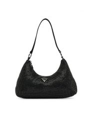 Guess Torebka Jewels HWEG22 48720 Czarny. Czarne torebki klasyczne damskie Guess, z materiału, bez dodatków. Za 544.99 zł.
