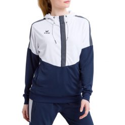 Damska bluza z kapturem Erima Squad. Białe bluzy damskie Erima, l, bez wzorów, z kapturem. W wyprzedaży za 114.50 zł.