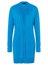 More & More Kardigan w kolorze niebieskim rozmiar: 38. Niebieskie kardigany damskie More & More, s, bez wzorów, z wiskozy. Za 131.43 zł.