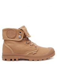 Palladium Trapery Baggy 92353-287-M Brązowy. Brązowe trapery damskie Palladium, z materiału, bez zapięcia. Za 259.99 zł.