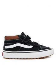 Vans Sneakersy MTE SK8-Mid Reissue V VN000D109AS1 Czarny. Czarne buty sportowe chłopięce Vans, ze skóry, bez zapięcia. Za 249.99 zł.