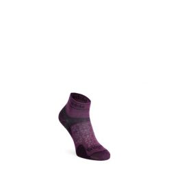 Skarpety biegowe damskie Bridgedale Trail Run Ultralight Zero Merino Sport Low. Fioletowe skarpetki damskie Bridgedale, bez wzorów. Za 76.99 zł.