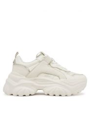 Buffalo Sneakersy Bliss 1636479 Écru. Obuwie sportowe damskie Buffalo, ze skóry, bez zapięcia. Za 269.99 zł.