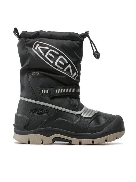 Keen Śniegowce Snow Troll Wp 1026753 Czarny. Czarne buty zimowe chłopięce Keen, z materiału, bez zapięcia. Za 259.99 zł.