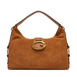 Torebka Guess. Brązowe torebki klasyczne damskie Guess, bez dodatków. Za 799.99 zł.